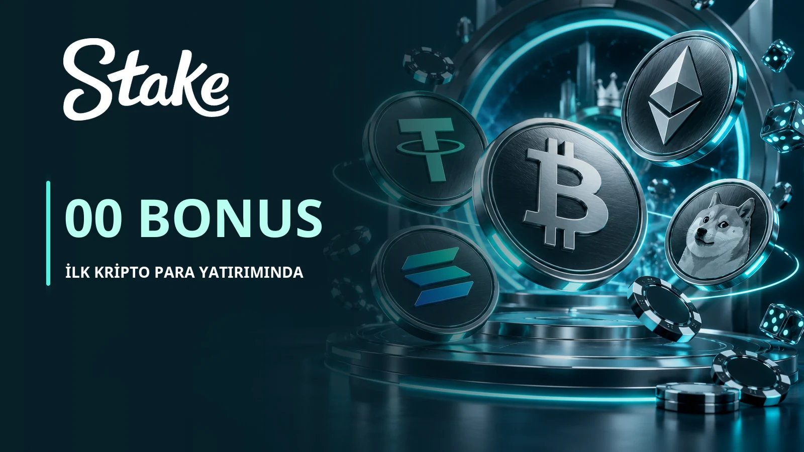 İlk kripto para yatırımında %500 bonus